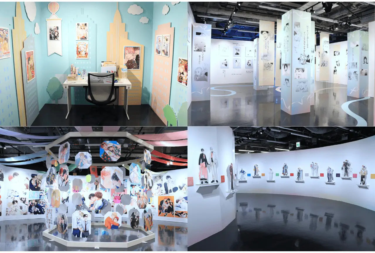 Celebrating 35 Years of BL History: "Boys in Love" Be × Boy Tokyo Exhibition Photo Report