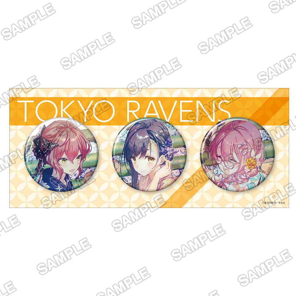 (Goods - Badge) Tokyo Ravens 15th Anniversary Tin Badge Set
