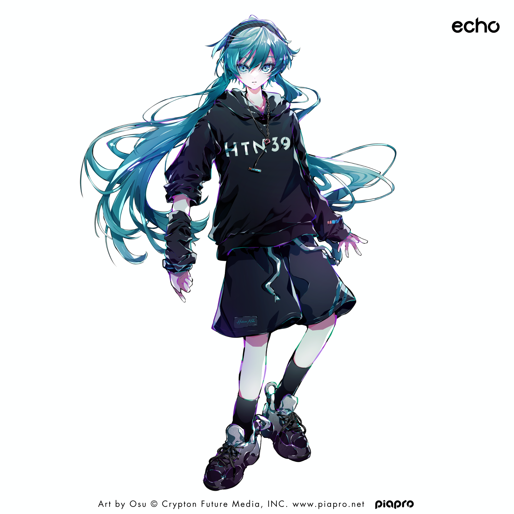 (Goods - Keychain) Hatsune Miku Carabiner Keychain