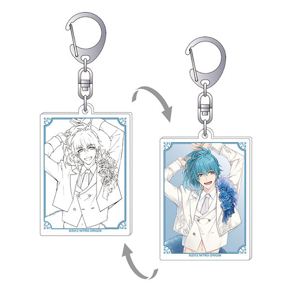 (Goods - Keychain) NITRO CHiRAL Lenticular Keychain Aoba