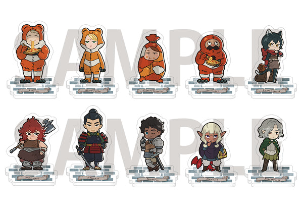 (1BOX=10)(Goods - Stand Pop) Delicious in Dungeon Acrylic Mascot Collection Part 2