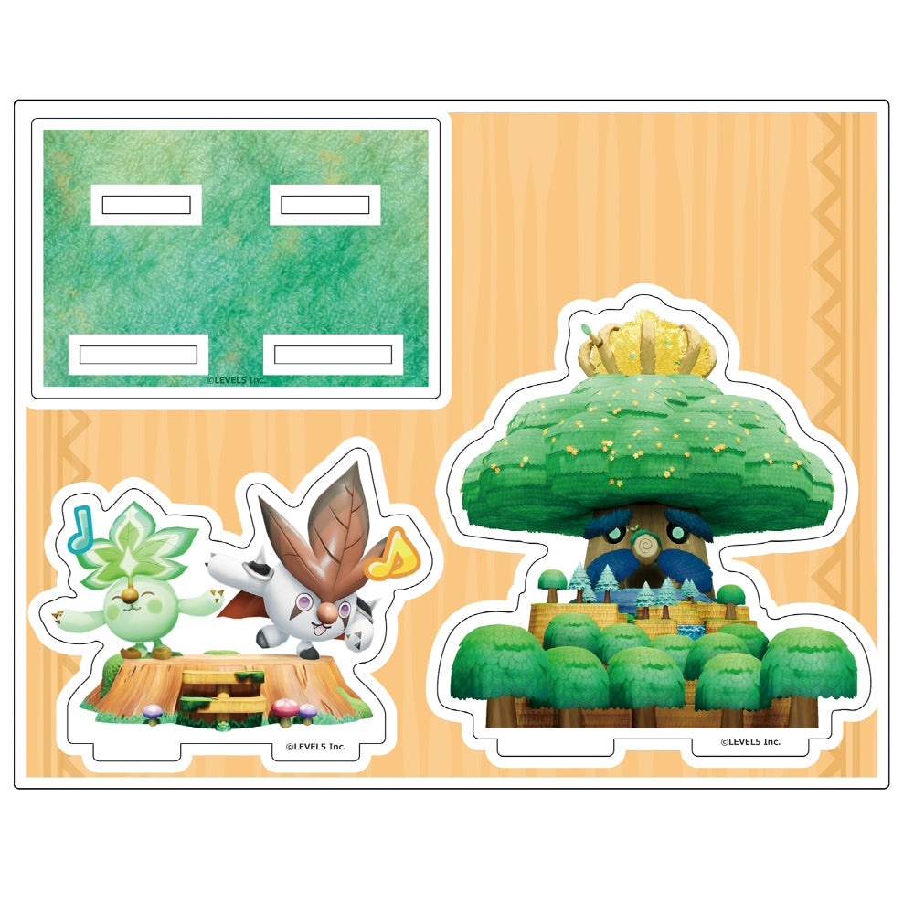 (Goods - Acrylic Stand) FANTASY LIFE i: The Girl Who Steals Time Original Acrylic Diorama - Elder Tree (Johannes & Leafah)