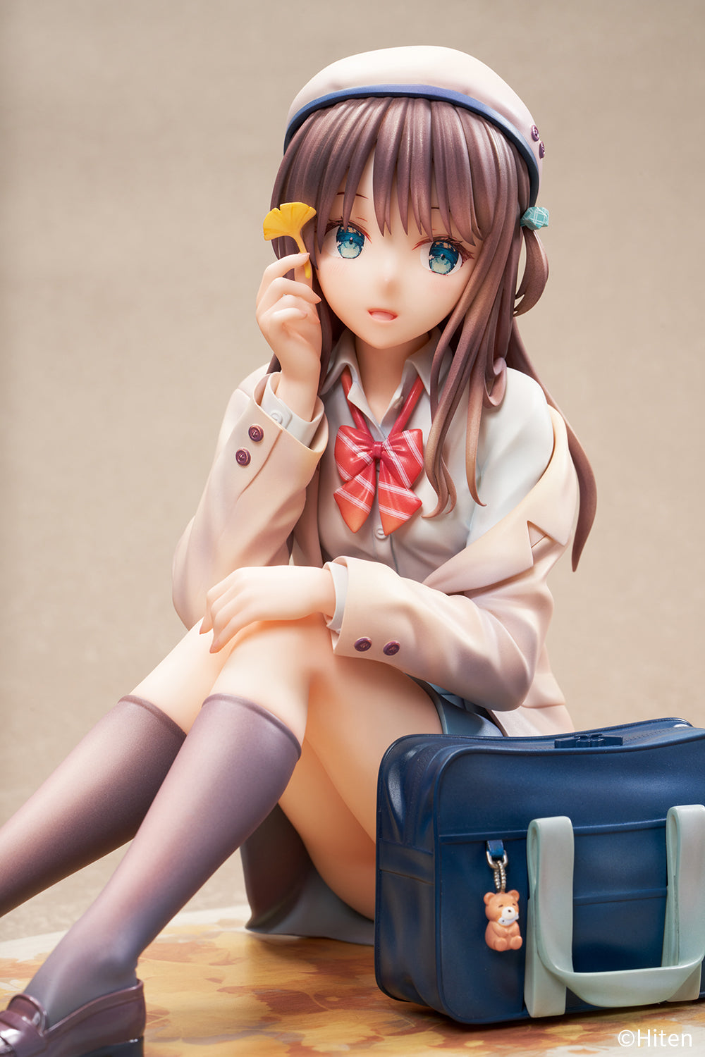 (Bishojo Figure) Original Art "Aki no Iro" (Fall Colors) by Hiten {Bonus: Bookmark}