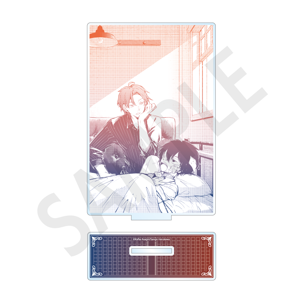(Goods - Acrylic Stand) 文豪ストレイドッグス - The Day I Picked Up Dazai Acrylic Stand - Dazai Osamu & Oda Sakunosuke