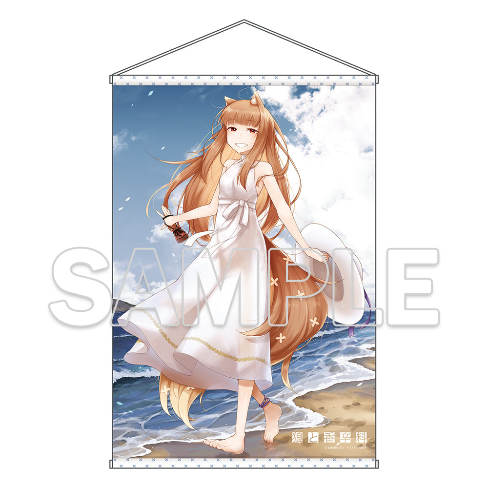 (Goods - Tapestry) Spice and Wolf B2-Sized Tapestry Newly Drawn Illustration Ver.