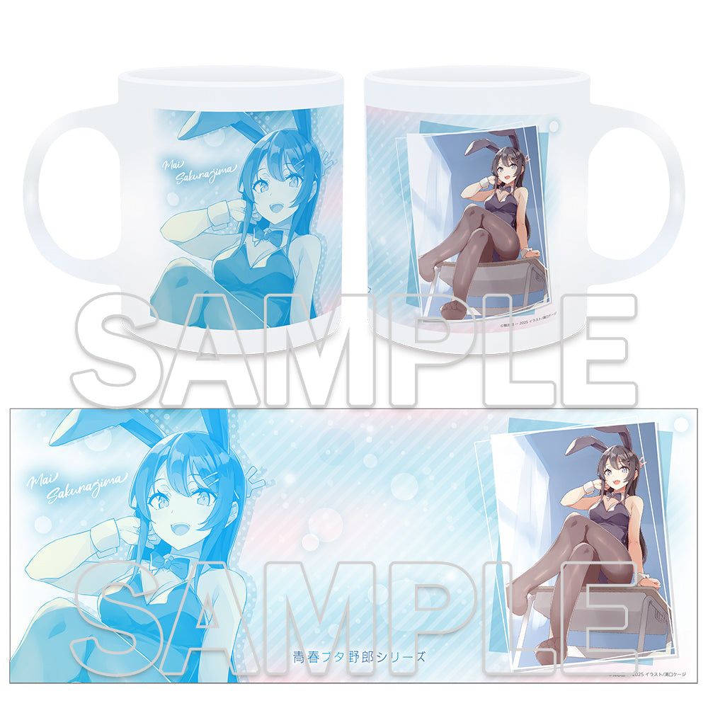 (Goods - Mug) Dengenki Bunko Rascal Does Not Dream Series 10th Anniversary Newly Drawn Mug
