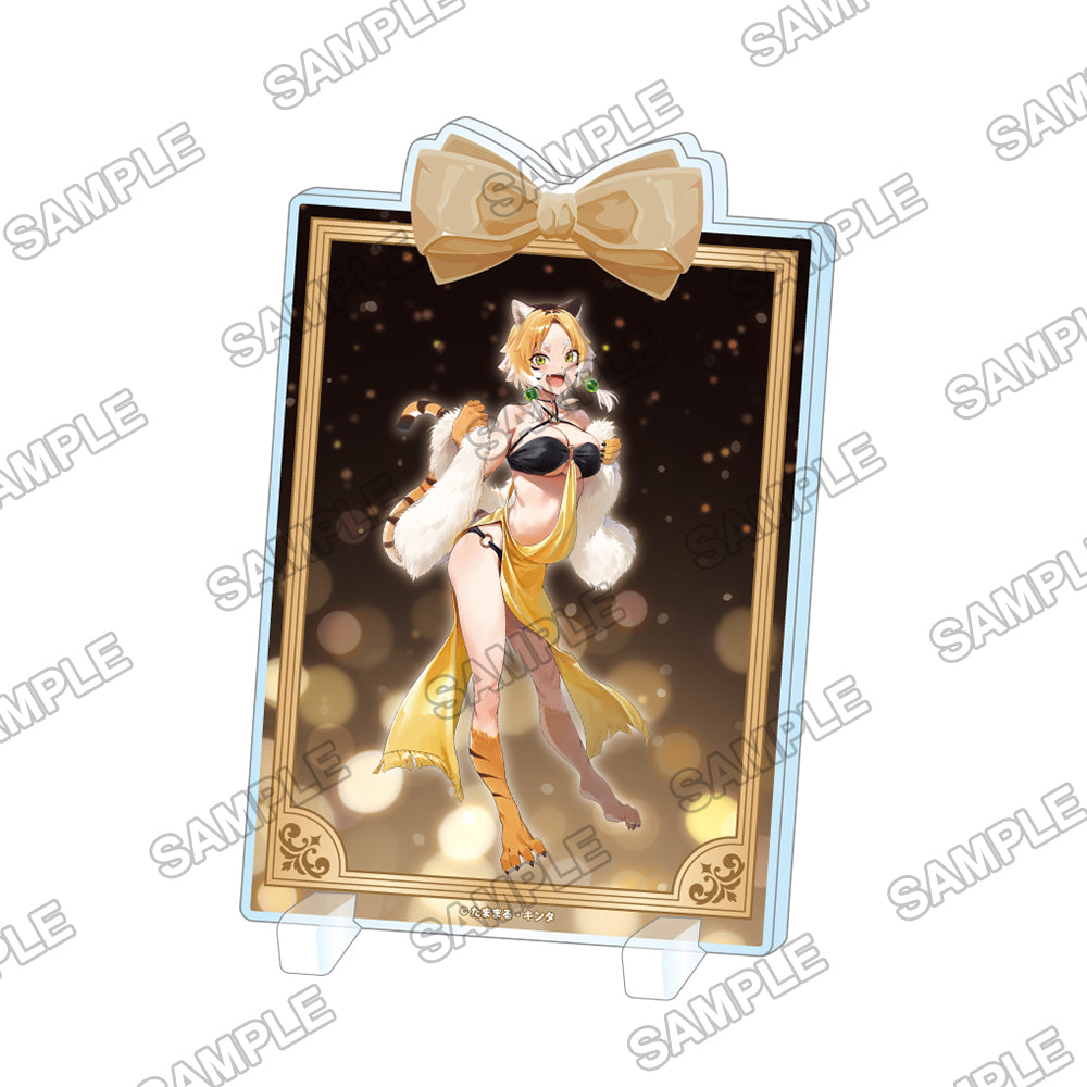 (Goods - Acrylic Stand) Kadokawa BOOKS 10th Anniversary Celebration Mini Acrylic Plate - My Quiet Blacksmith Life in Another World - Samya