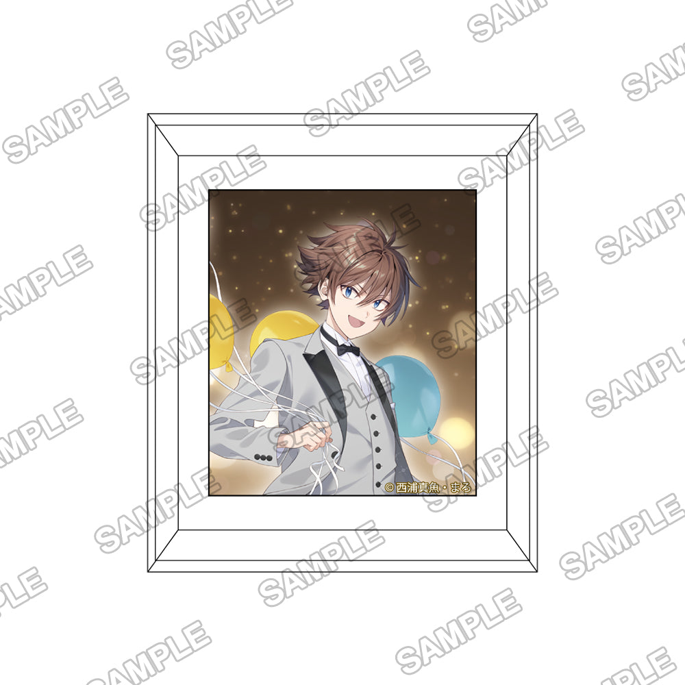 (Goods - Acrylic Magnet) Kadokawa BOOKS 10th Anniversary Celebration Frame Magnet - Pens Down, Swords Up: Throw Your Studies to the Wind - Allen
