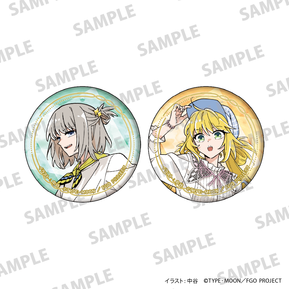 (Goods - Badge) Fate/Grand Order From Lostbelt Tin Badge Set 1