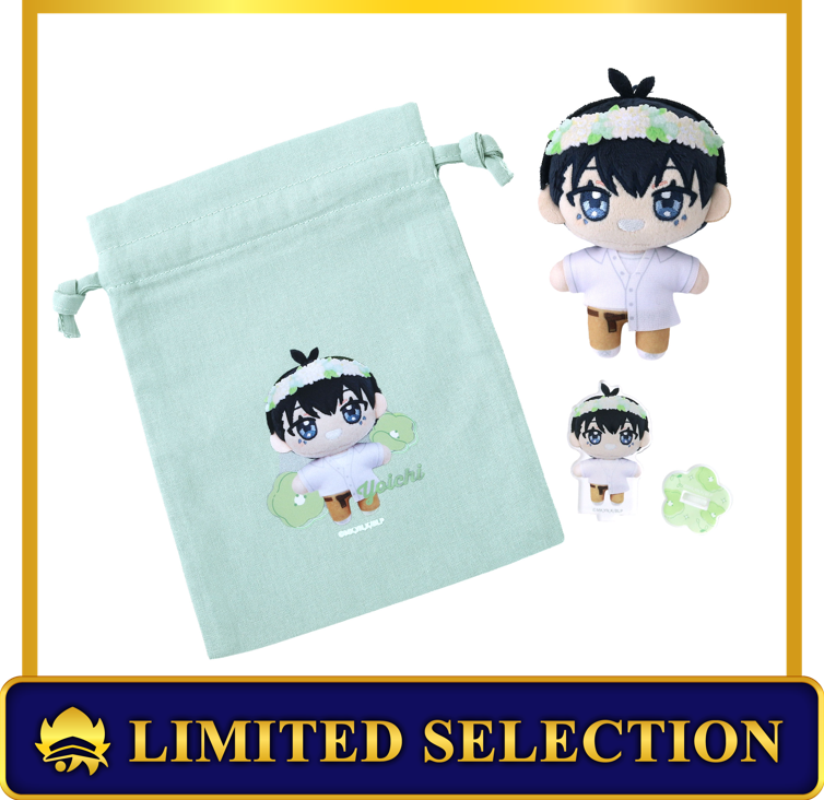 (Goods - Set) Blue Lock Season 2 Nui Pal animate Limited Selection Set (w/Drawstring Pouch, Acrylic Stand) / Yoichi Isagi