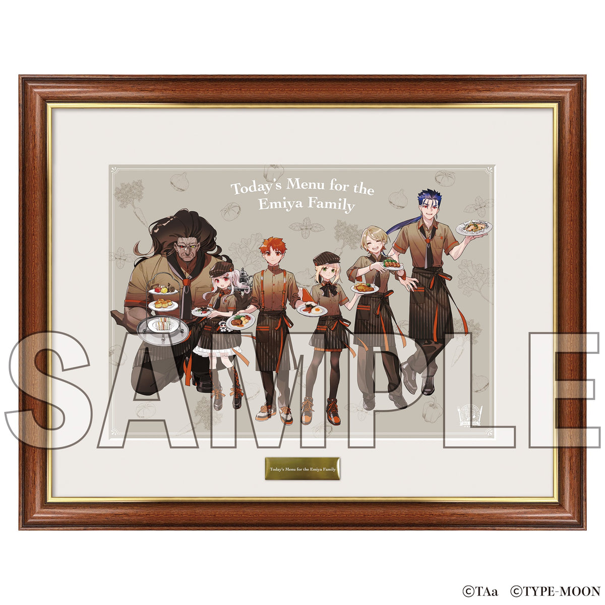 (Goods - Board) Today's Menu for the Emiya Family Chara Fine Graph A
