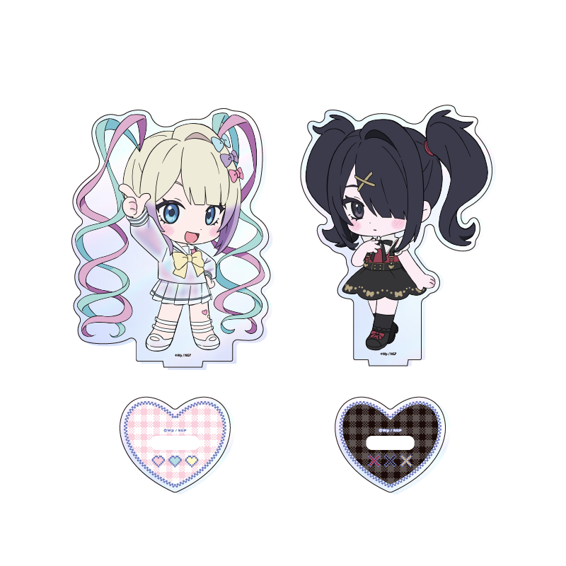 (Goods - Acrylic Stand) NEEDY GIRL OVERDOSE Anime Chibi Iridescent Acrylic Stand INTERNET ANGEL