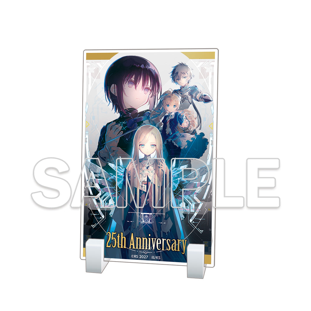 (Goods - Ornament) Wizard's Brain 25th Anniversary Foil-stamped Acrylic Plate