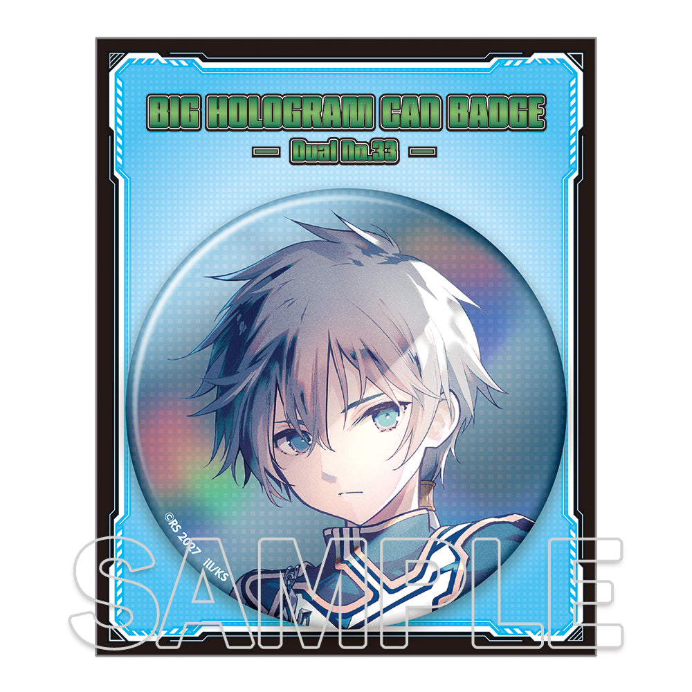 (Goods - Badge) Wizard's Brain 25th Anniversary Big Holographic Tin Badge - Dual No. 33