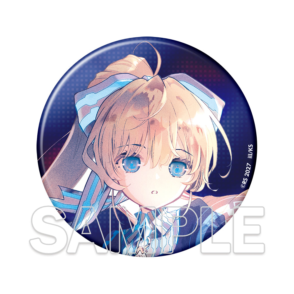 (Goods - Badge) Wizard's Brain 25th Anniversary Big Holographic Tin Badge - Celeste E. Klein