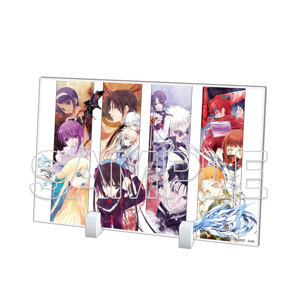 (Goods - Ornament) Wizard's Brain 25th Anniversary Acrylic Plate - Group