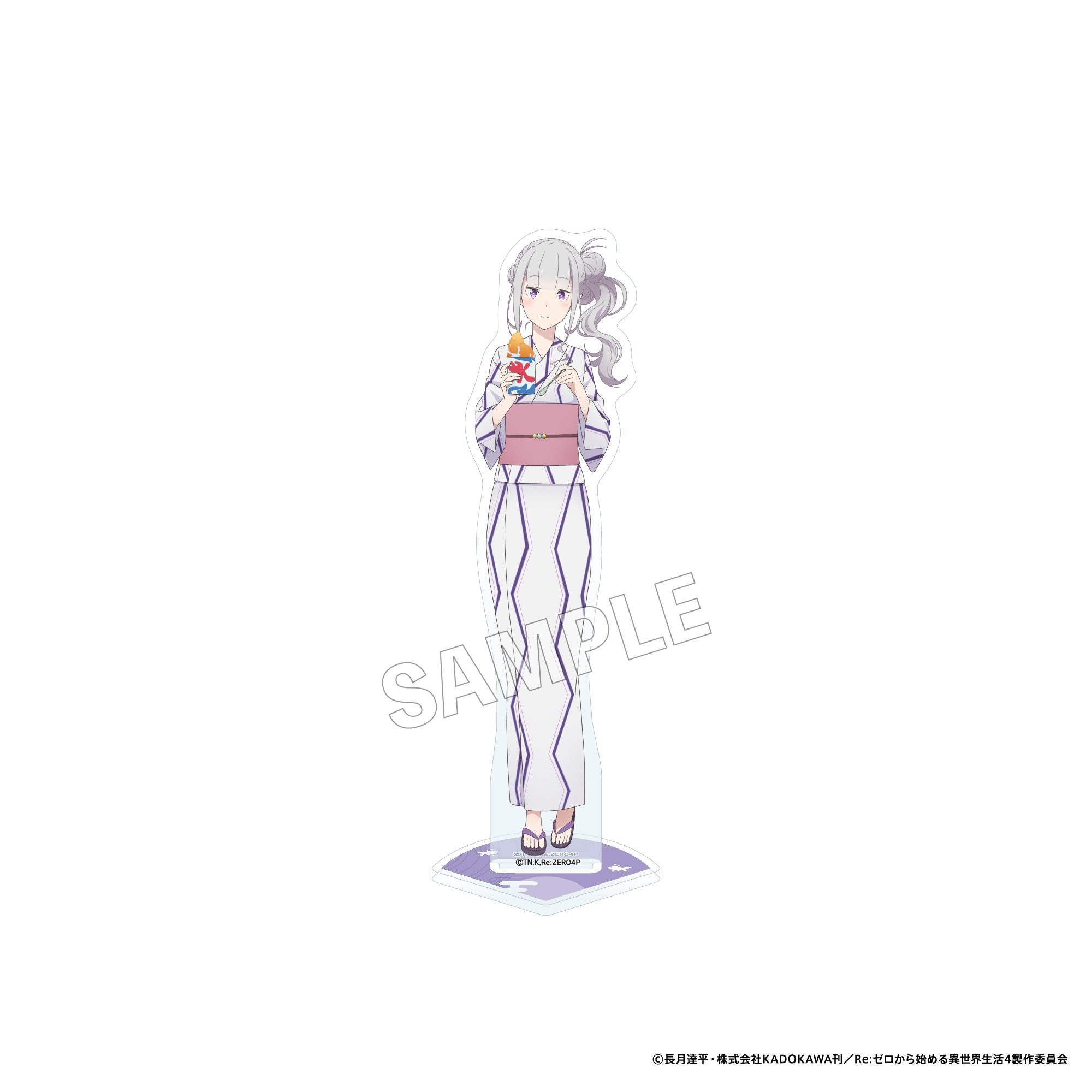 (Goods - Acrylic Stand) Re:ZERO -Starting Life in Another World- Acrylic Stand Figure Festival Ver. - Emilia
