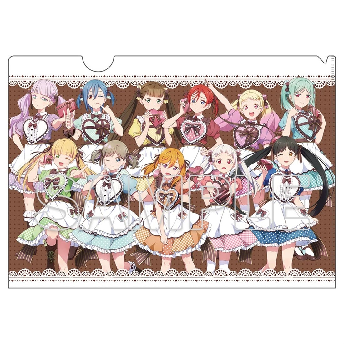 (Goods - Clear File) Love Live! Superstar!! Liella! Clear File Ver. Valentine 2026