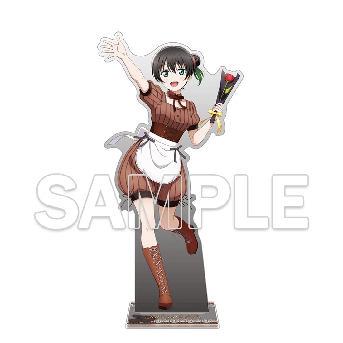 (Goods - Acrylic Stand) Love Live! Nijigasaki High School Idol Club Big Acrylic Stand Ver. Valentine 2026 - Yu Takasaki