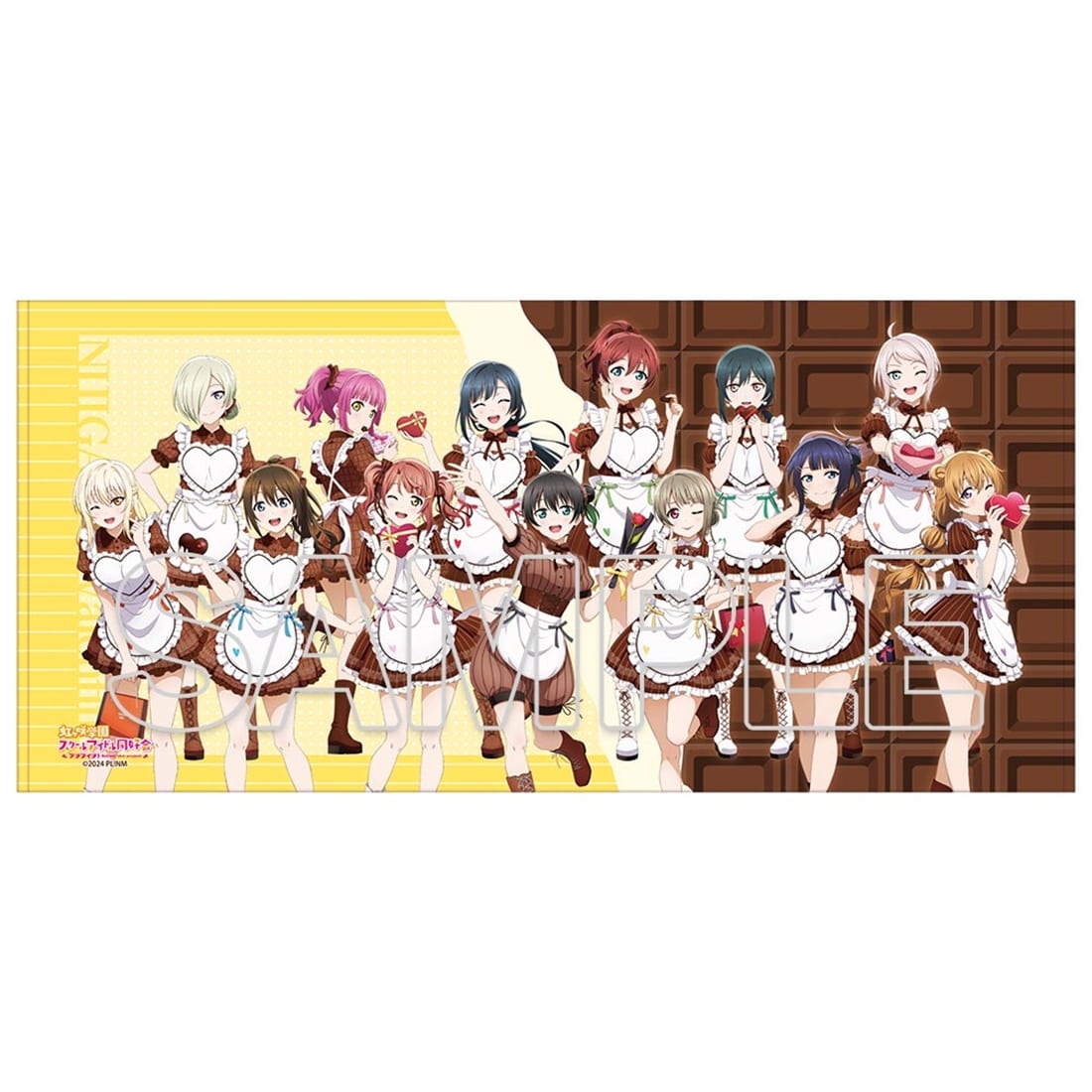 (Goods - Towel) Love Live! Nijigasaki High School Idol Club Bath Towel Ver. Valentine 2026