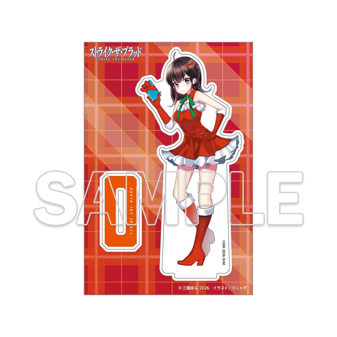 (Goods - Acrylic Stand) Strike the Blood Acrylic Figure - Yukina Himeragi Dress Ver.