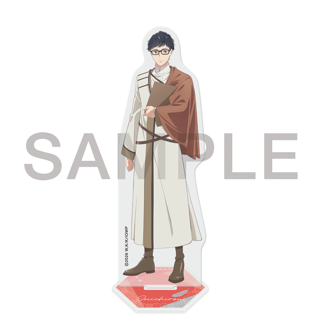 (Goods - Acrylic Stand) Isekai Office Worker: The Other World's Books Depend on the Bean Counter Acrylic Stand 2026 Ver. - Seiichirou Kondou