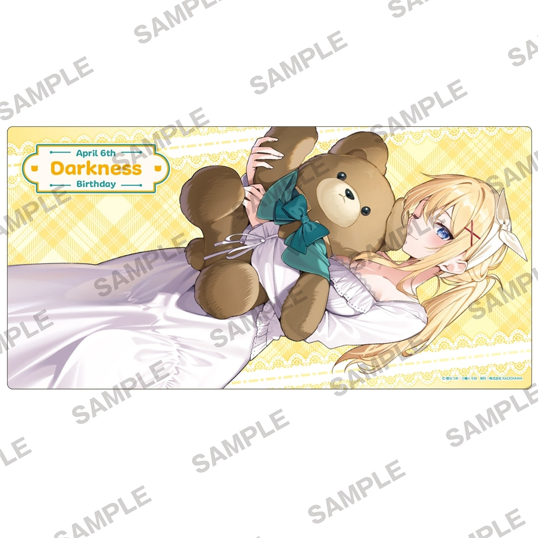 (Goods - Deskmat) KonoSuba: God’s Blessing on This Wonderful World! Birthday Celebration 2026: Newly Drawn Desk Mat (Darkness)