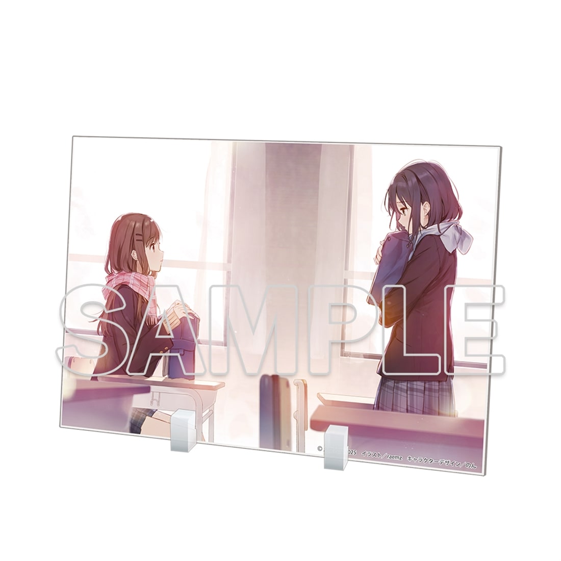 (Goods - Acrylic Stand) Adachi and Shimamura Big Acrylic Plate B