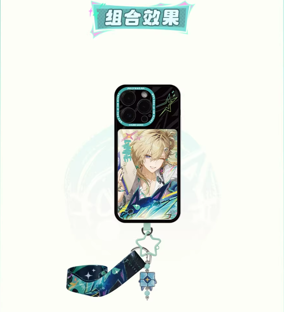 (Goods - Smartphone Accessory) Wuthering Waves Resonator Theme Lynae Inspired Smartphone Case Set