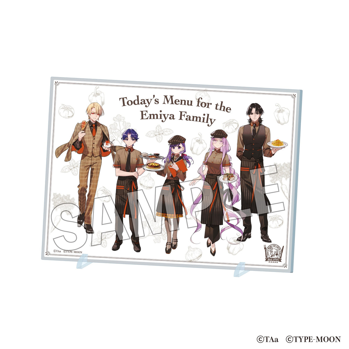 (Goods - Ornament) Today's Menu for the Emiya Family Acrylic Panel C