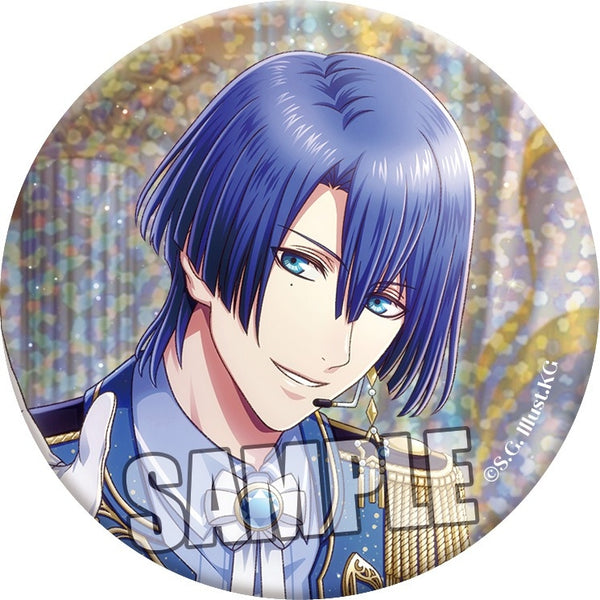(1BOX=12)(Goods - Badge) Uta no Prince-sama Shining Live Trading Holographic Button Badge Promise of Song Ver. [animate Exclusive]