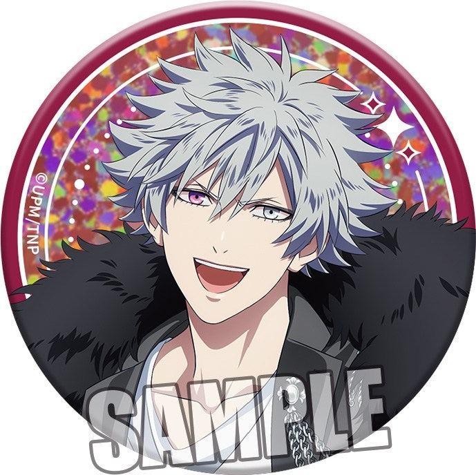 (1BOX=12)(Goods - Badge) Uta no Prince-sama the Movie TABOO NIGHT XXXX Trading Holographic Button Badge Idol Song Ver.