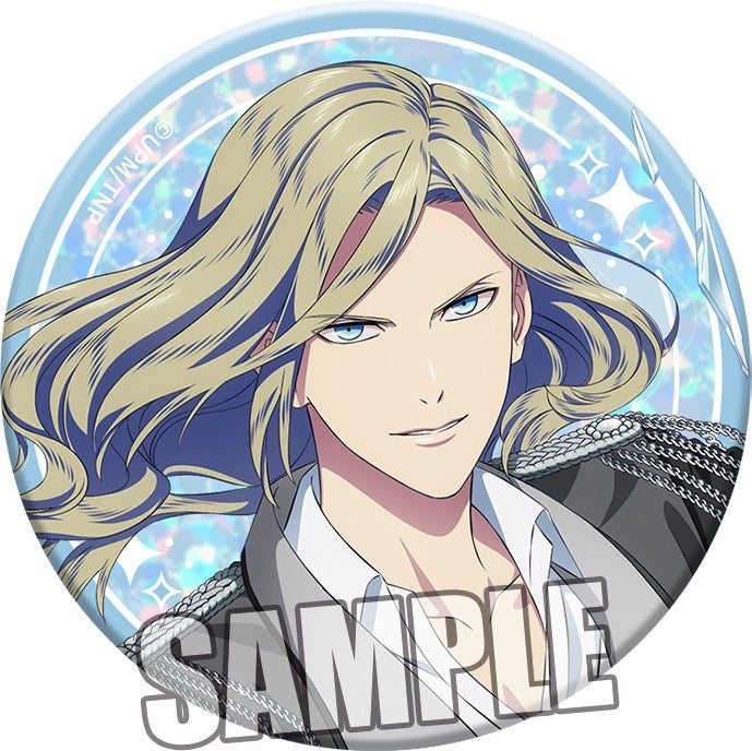 (1BOX=12)(Goods - Badge) Uta no Prince-sama the Movie TABOO NIGHT XXXX Trading Holographic Button Badge Idol Song Ver.