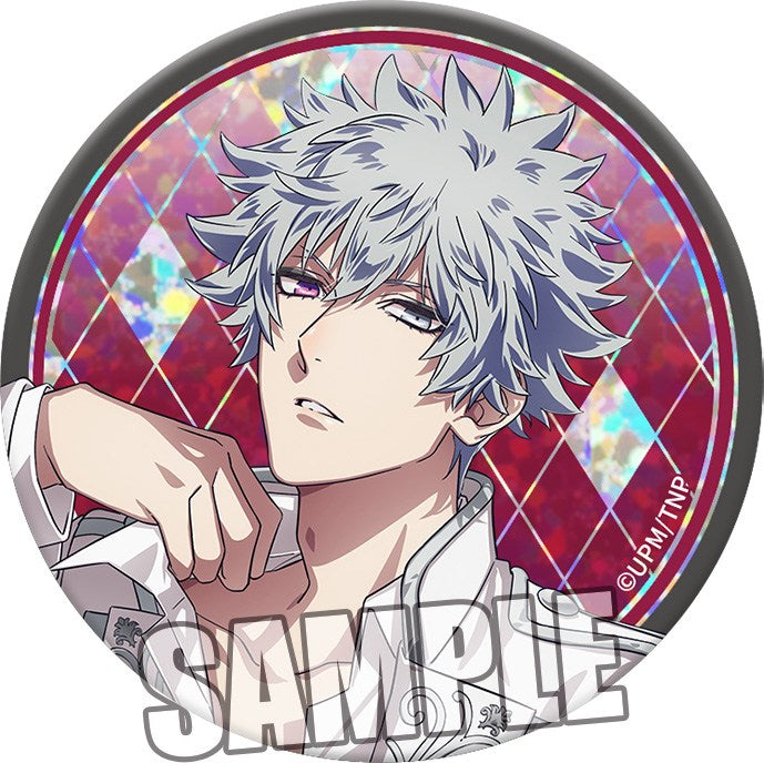 (1BOX=12)(Goods - Badge) Uta no Prince-sama the Movie TABOO NIGHT XXXX Trading Holographic Button Badge Idol Song Ver.