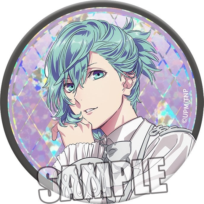 (1BOX=12)(Goods - Badge) Uta no Prince-sama the Movie TABOO NIGHT XXXX Trading Holographic Button Badge Idol Song Ver.