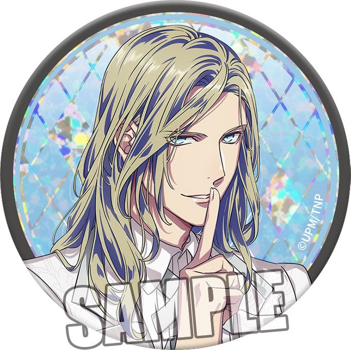 (1BOX=12)(Goods - Badge) Uta no Prince-sama the Movie TABOO NIGHT XXXX Trading Holographic Button Badge Idol Song Ver.