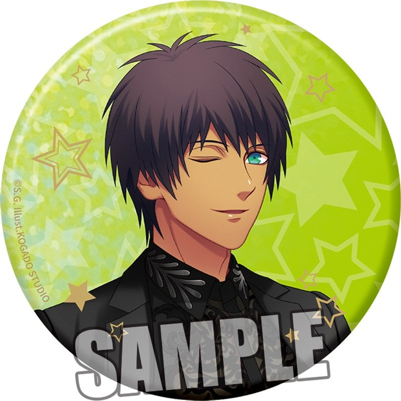 (Goods - Badge) Uta no Prince-sama BIG Holographic Button Badge Dramatic 365 days Ver. - Cecil Aijima