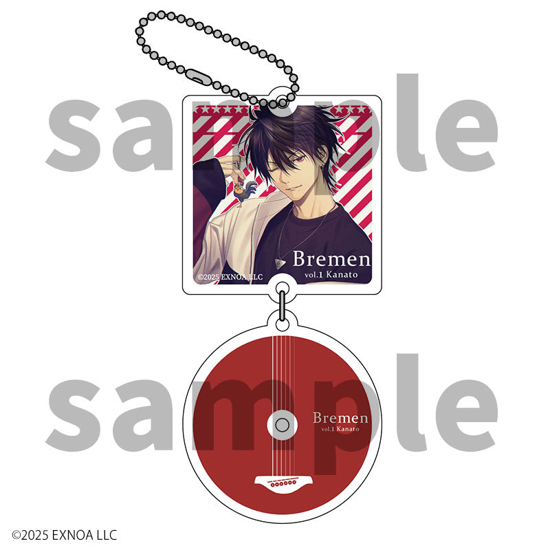 (Goods - Keychain) Bremen 5th Anniversary CD Style Two-Piece Keychain Bremen vol.1 Kanato