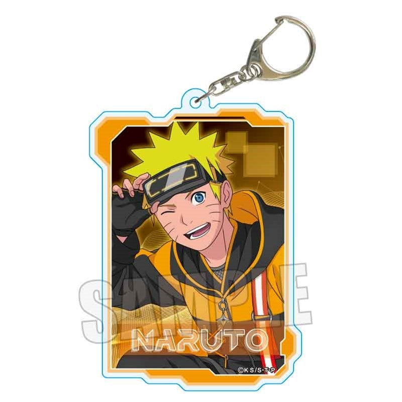 (Goods - Keychain) NARUTO Shippuden ChoiDeka Acrylic Keychain Naruto Uzumaki (Cyber Style)