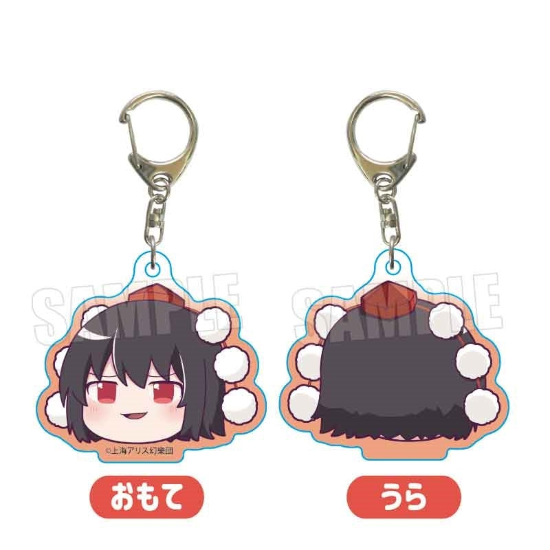 (Goods - Keychain) Touhou Project Acrylic Keychain Aya Shameimaru (Yukkuri)