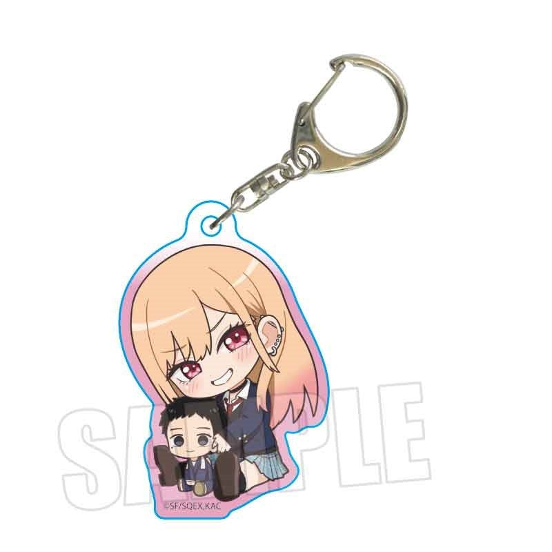 (Goods - Keychain) TV Anime - My Dress-Up Darling Season 2 Gyugyutto Acrylic Keychain Part 2 Marin Kitagawa