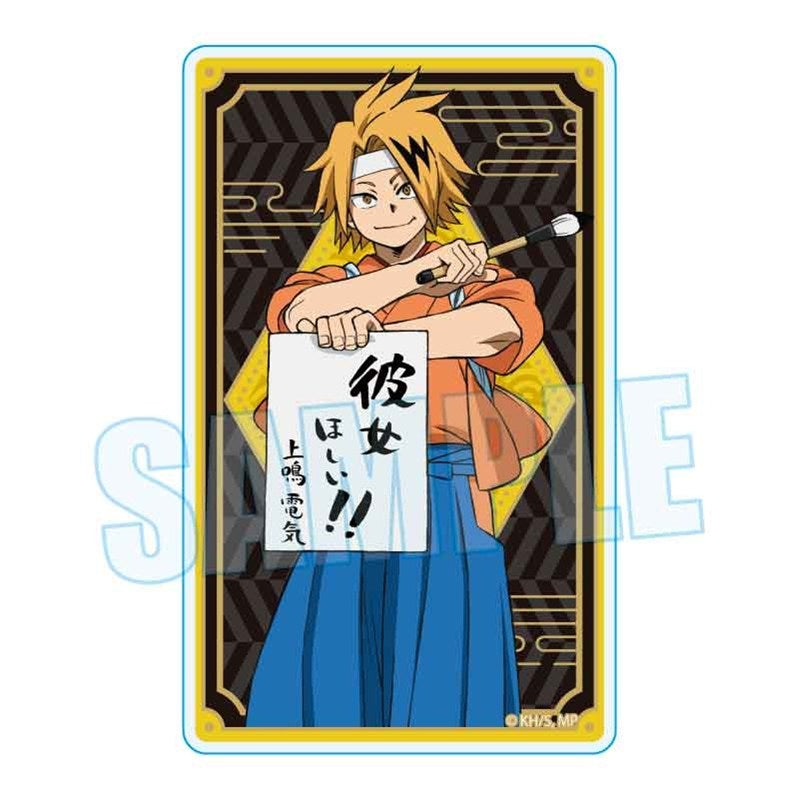 (Goods - Card) My Hero Academia Acrylic Card Denki Kaminari New Year's Calligraphy ver.
