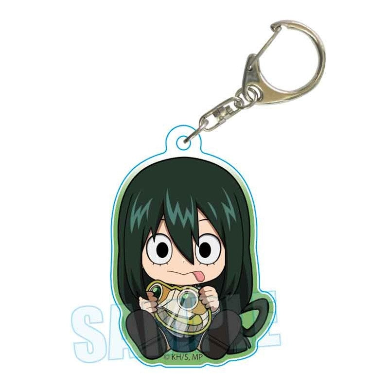 (Goods - Key Chain) My Hero Academia Gyugyutto Acrylic Key Chain FINAL SEASON ver. Tsuyu Asui