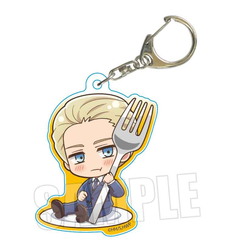 (Goods - Keychain) Hetalia World★Stars GochiChara Acrylic Keychain Germany