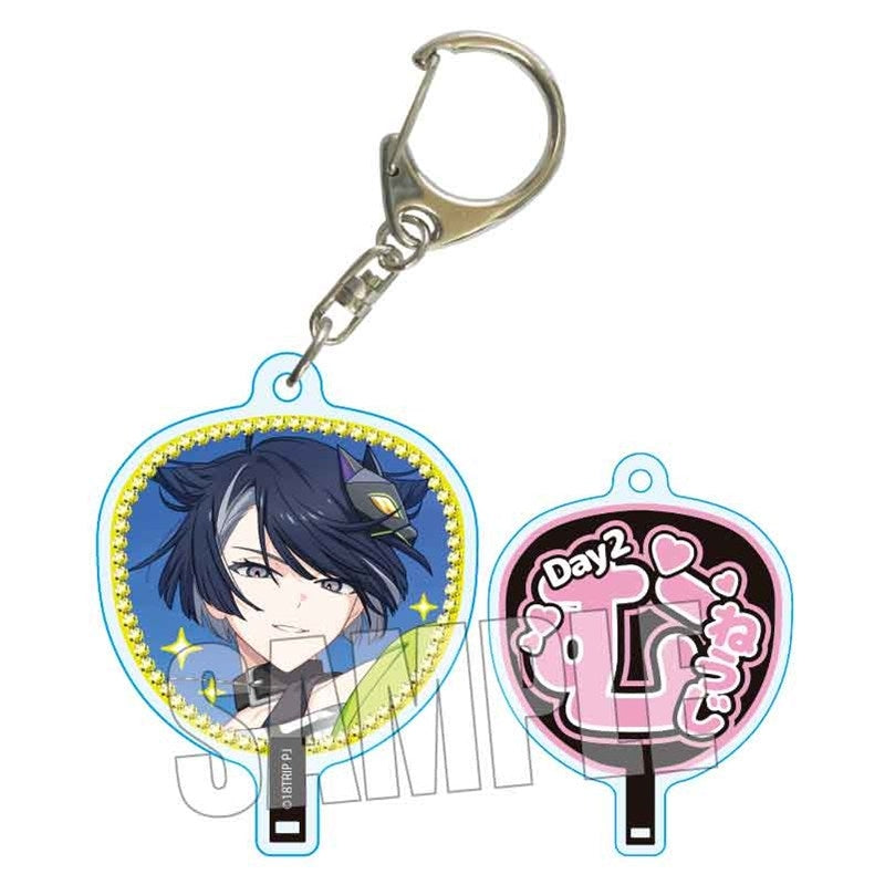 (Goods - Keychain) 18TRIP Uchiwa-Fan Keychain Part3 Muneuji Kaguya