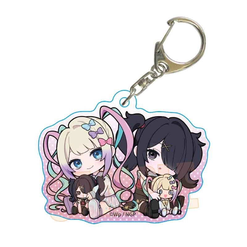 (Goods - Keychain) Anime NEEDY GIRL OVERDOSE Gyugyutto Acrylic Keychain OMGkawaiiAngel & Ame-chan