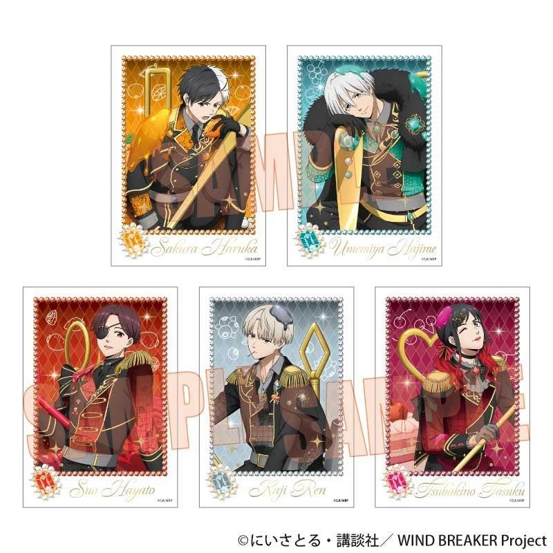(1BOX=5)(Goods - Bromide) WIND BREAKER Trading Foil Embossed Bromide Dolce