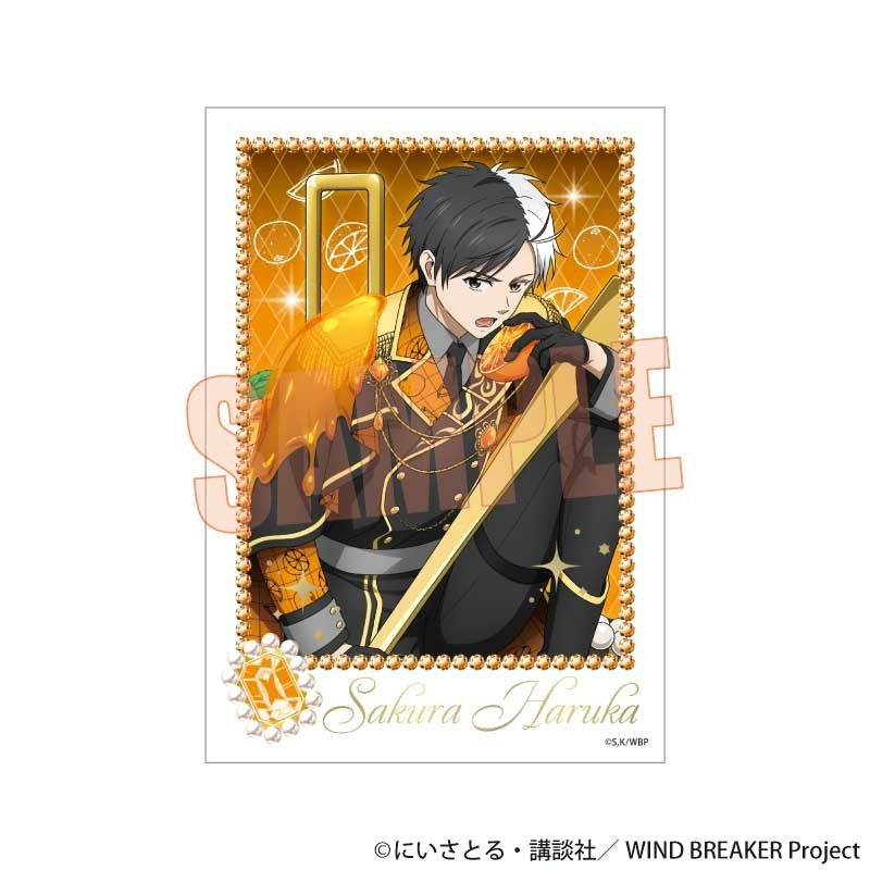 (1BOX=5)(Goods - Bromide) WIND BREAKER Trading Foil Embossed Bromide Dolce