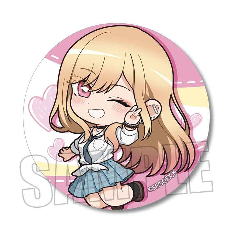 (1BOX=6)(Goods - Badge) My Dress-Up Darling Trading Button Badge Pukasshu