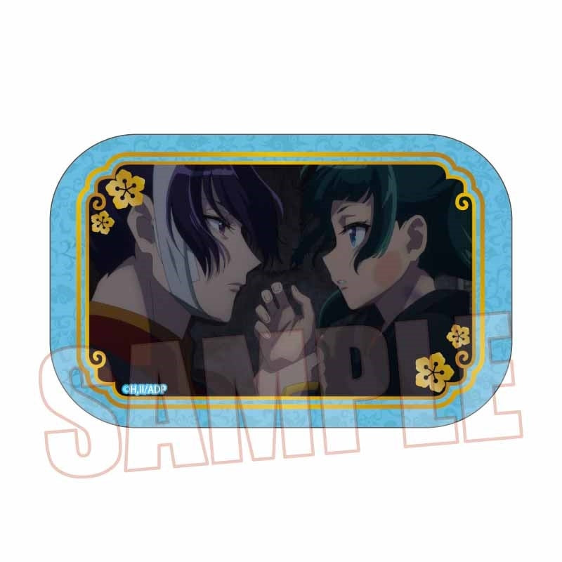 (Goods - Badge) The Apothecary Diaries Memories Square Button Badge Maomao & Jinshi B